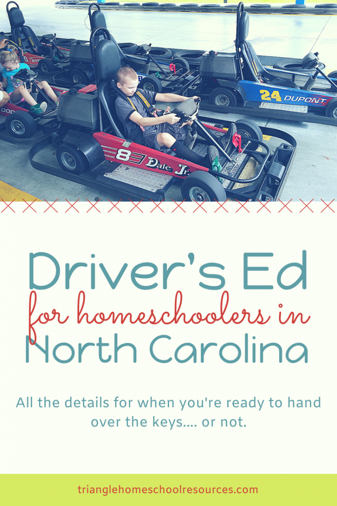 Driver's Ed for NC Homeschoolers