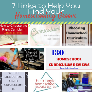 7 Links to Help You Find Your Homeschool Groove