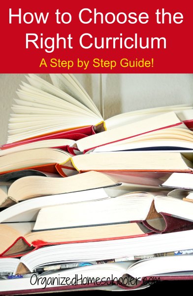 Choosing the Right Curriculum: A Step by Step Guide