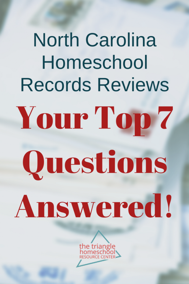 NC Homeschool Records Review by mail